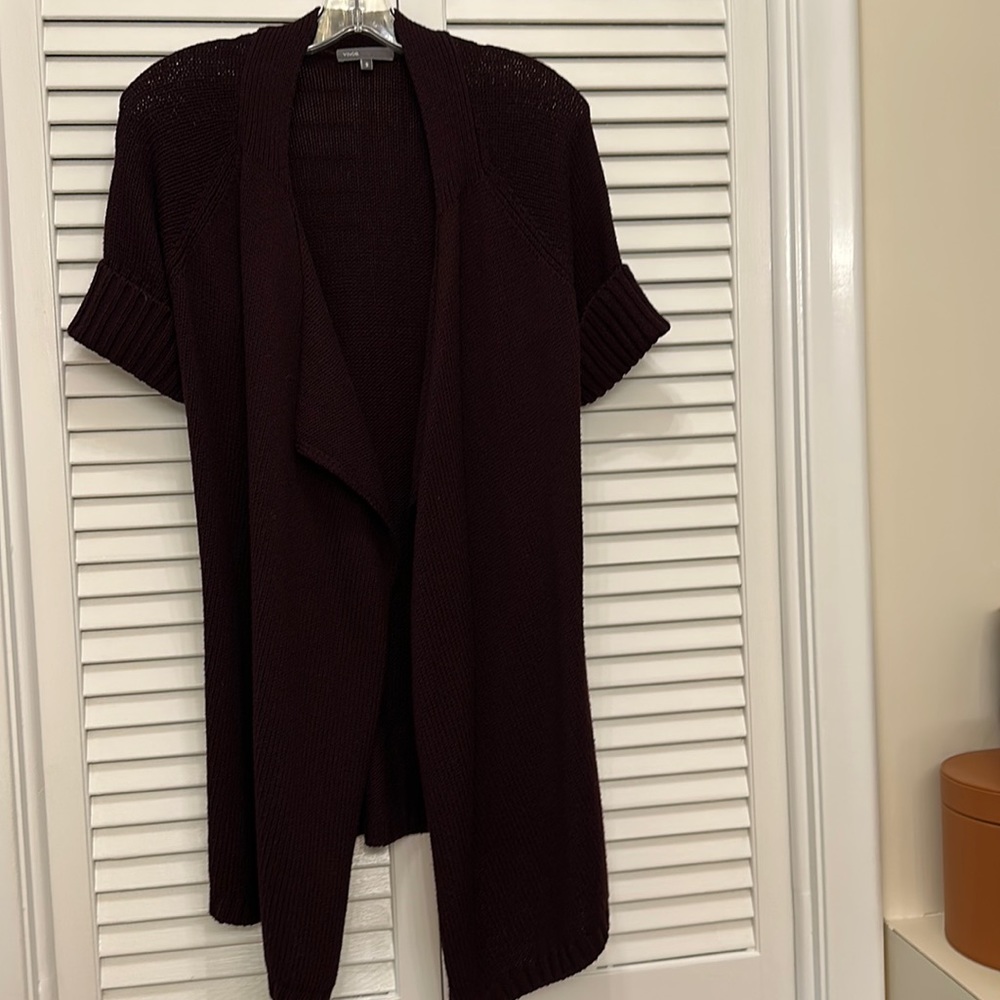 Vince short sleeve sweater